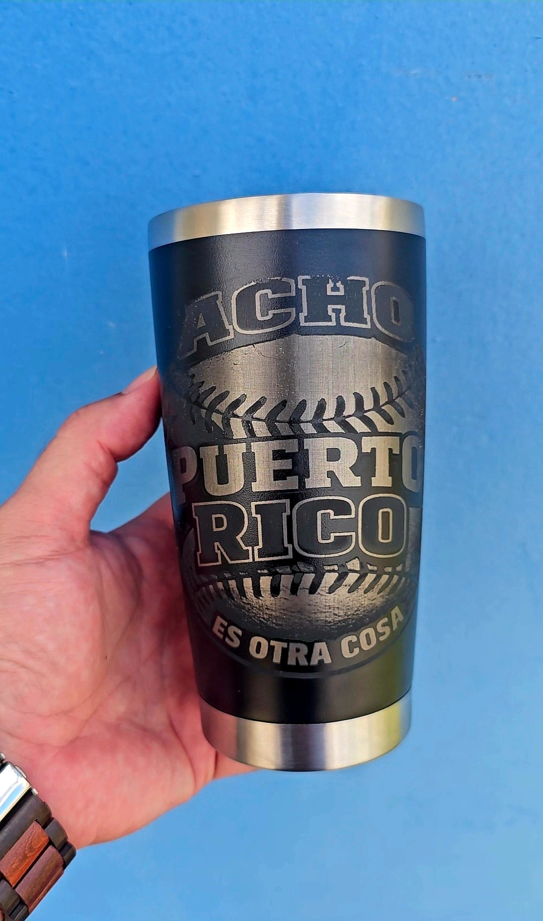 Acho Puerto Rico es otra cosa Tumbler 20 oz