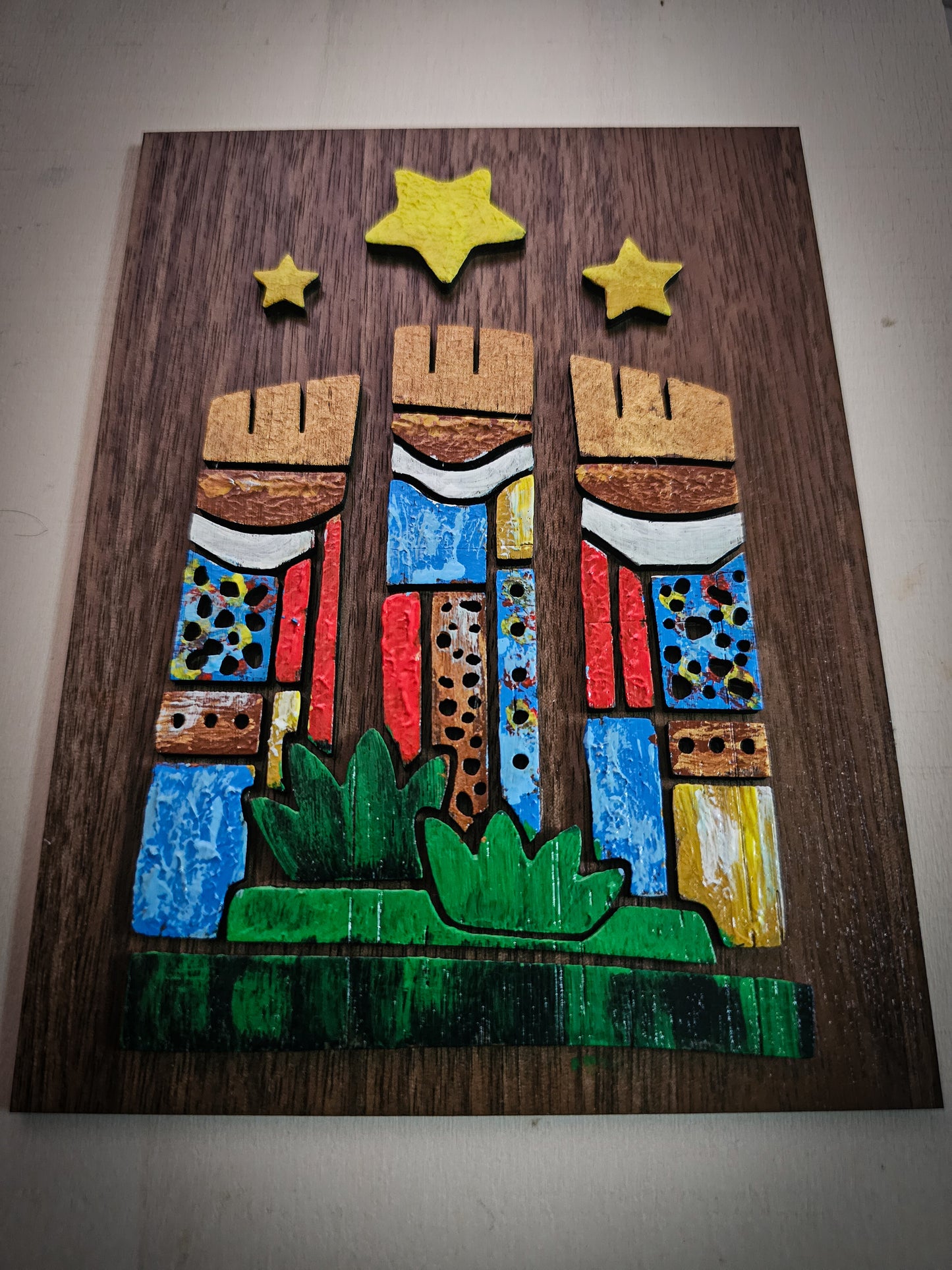 A. Reyes Boricuas 5" x 6.5"