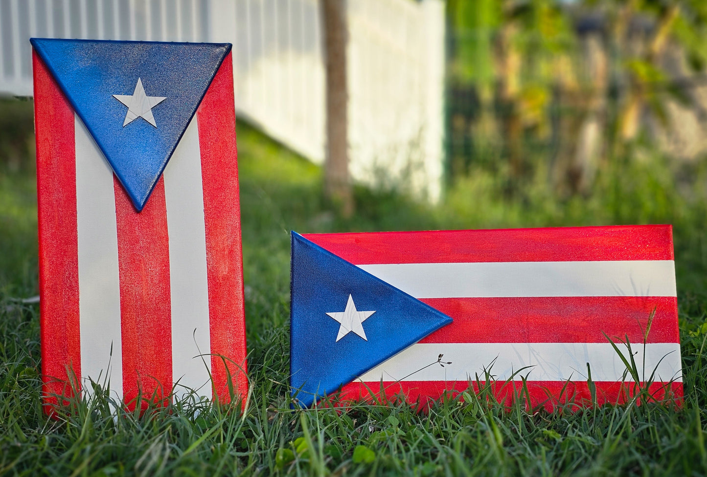 Bandera realizada en Canva (Lienzo)