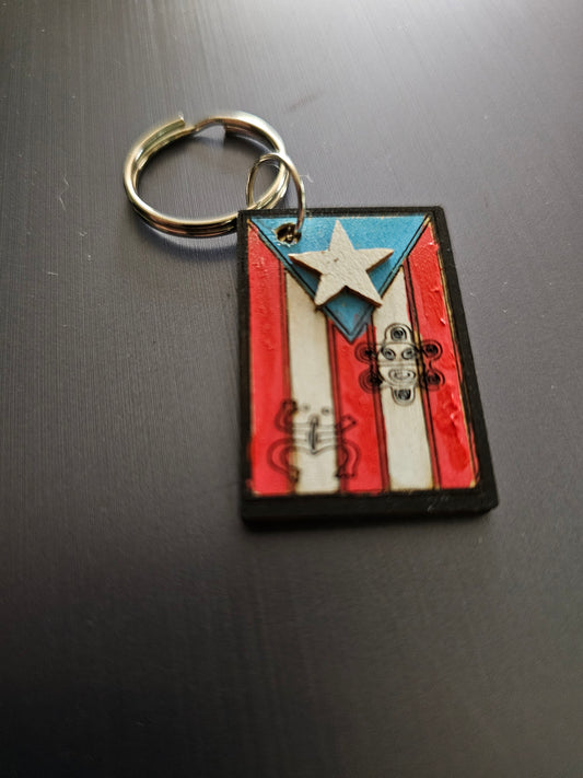 Llavero con símbolos tsinod