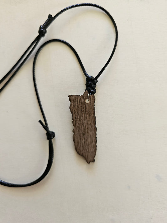 Collar Mapa de Puerto Rico