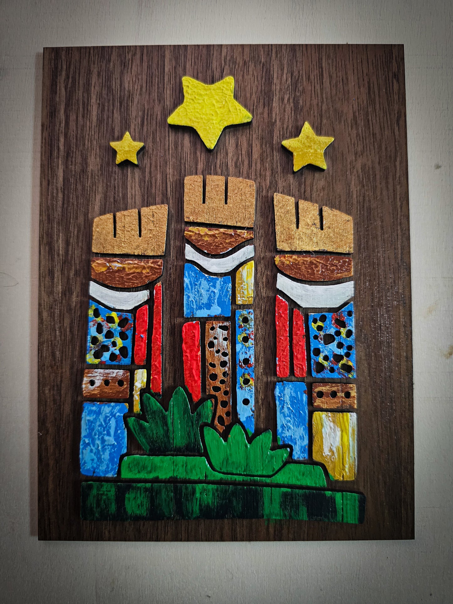 A. Reyes Boricuas 5" x 6.5"