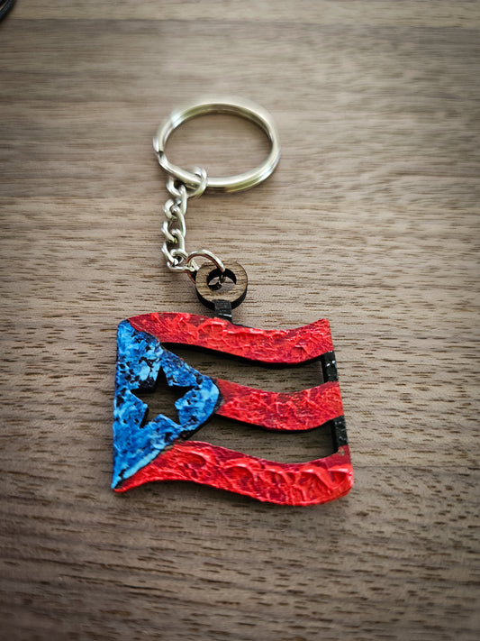 A. Llavero Bandera Boricua